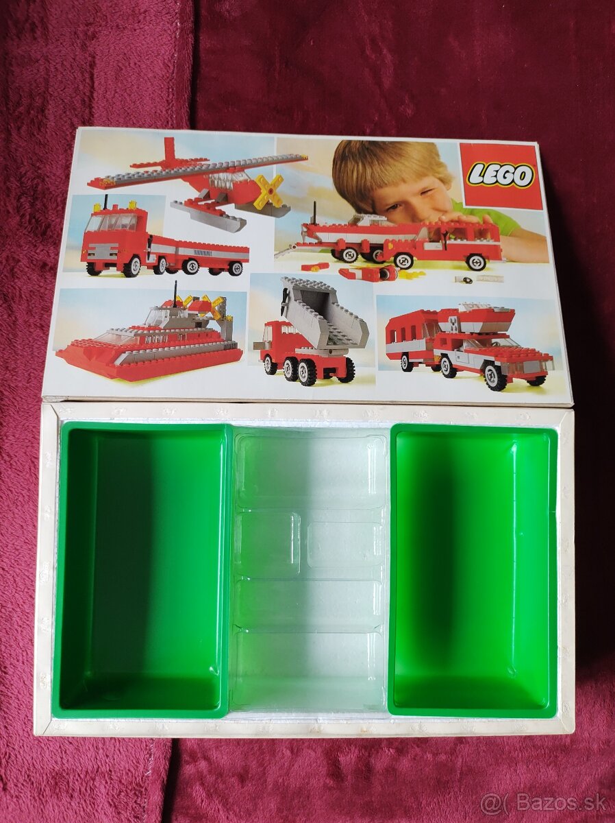 3x LEGO BASIC - 722 733 744 - LEN KRABICE - 5