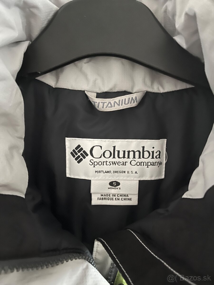 Damska vodeodolna bunda Columbia Titanium. Velkost S. - 5