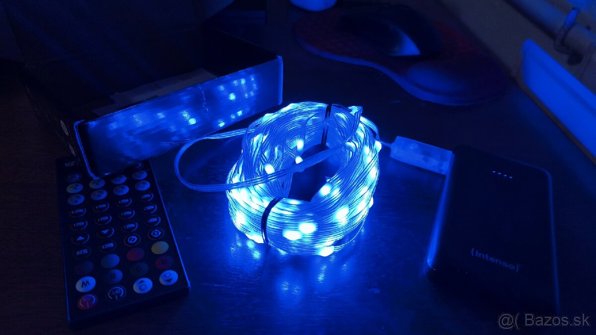 Smart bluetooth RGB svietiaca reťaz 20m -NOVÉ - 5