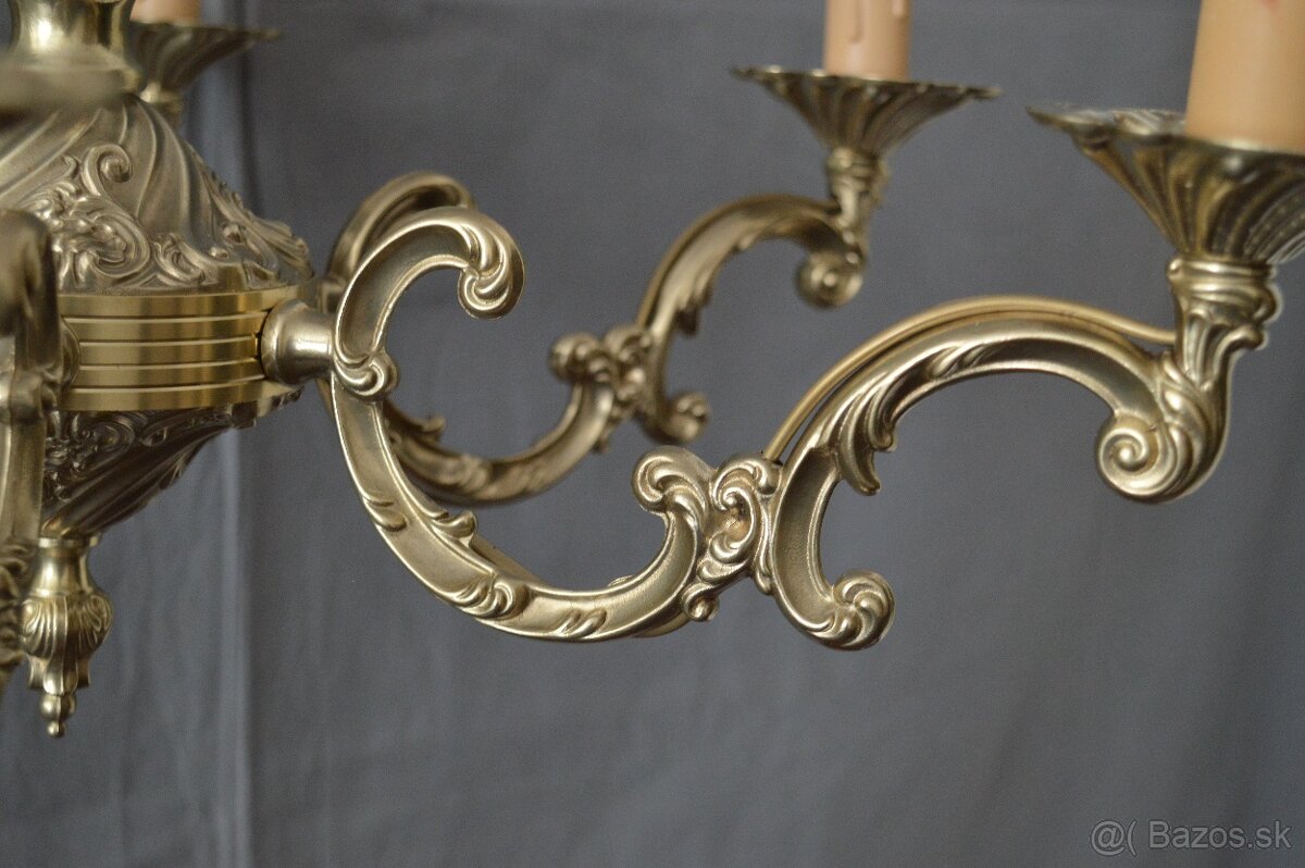 Mosadzný luster - 5