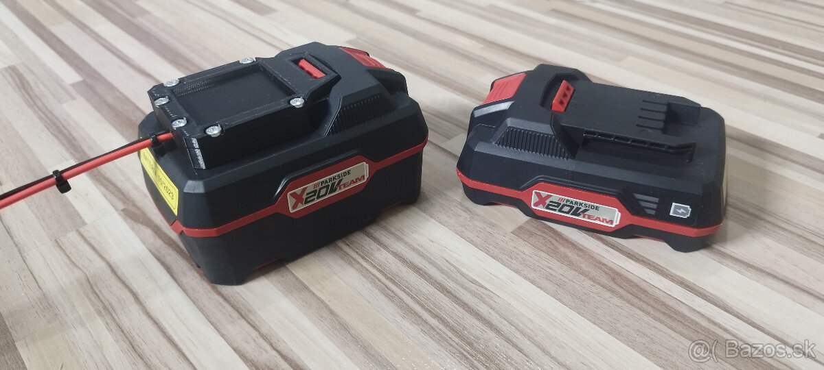 Adaptér batérie parkside 20V 2 x pin - 5