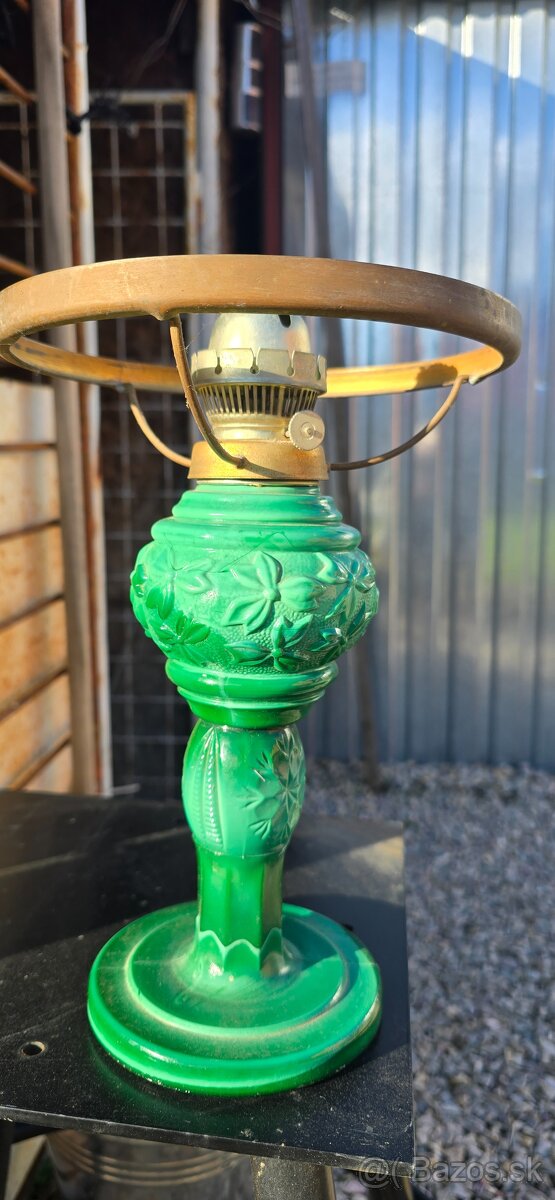 Starožitná petrolejová lampa - 5