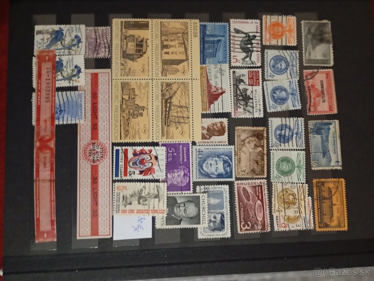 Album známok USA. - 5