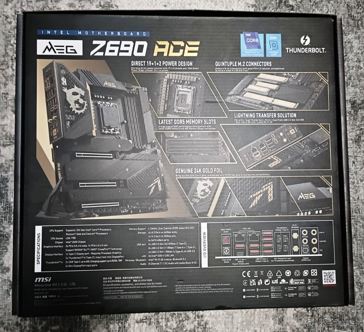 Predám výkonné herné kombo: CPU+ZD socket 1700... - 5