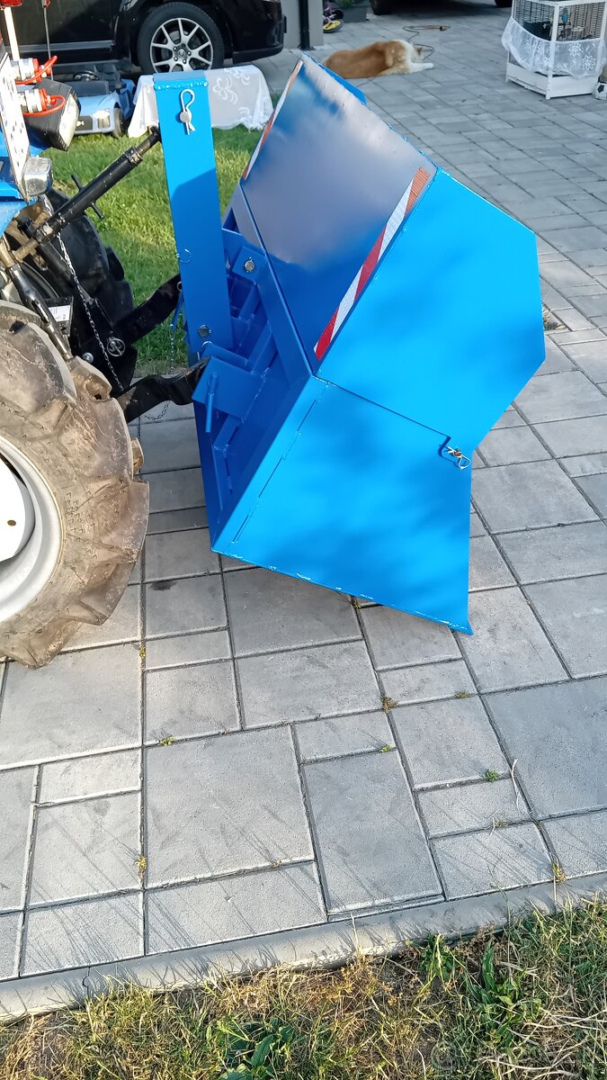 Transportný box manuálne sklápateľný za malotraktor - 5