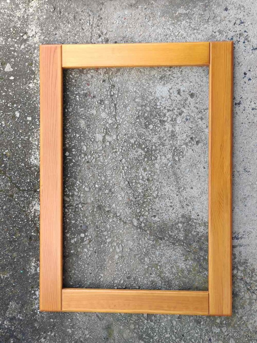 Masívny drevený rám 70 x 50cm - 5