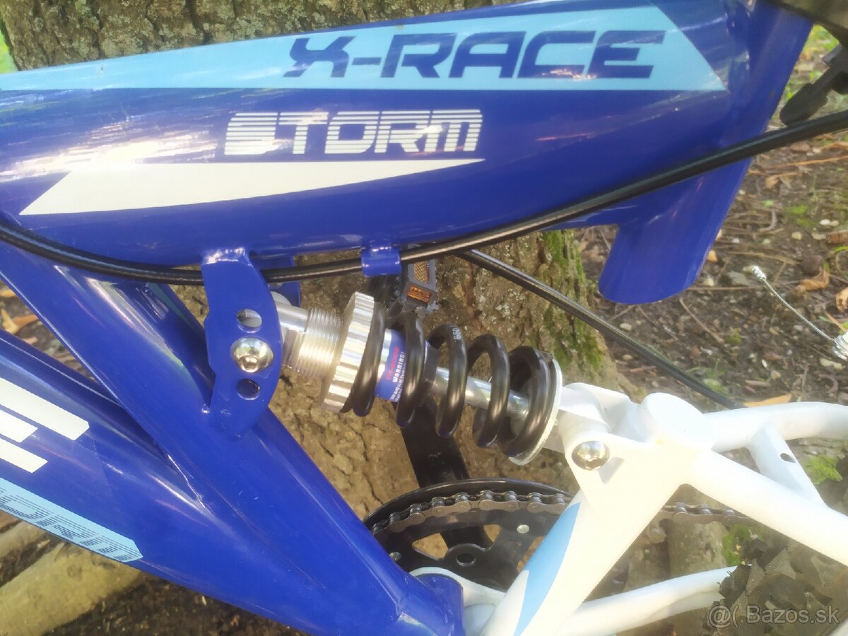Detský celoodpružený bicykel X-RACE - 5