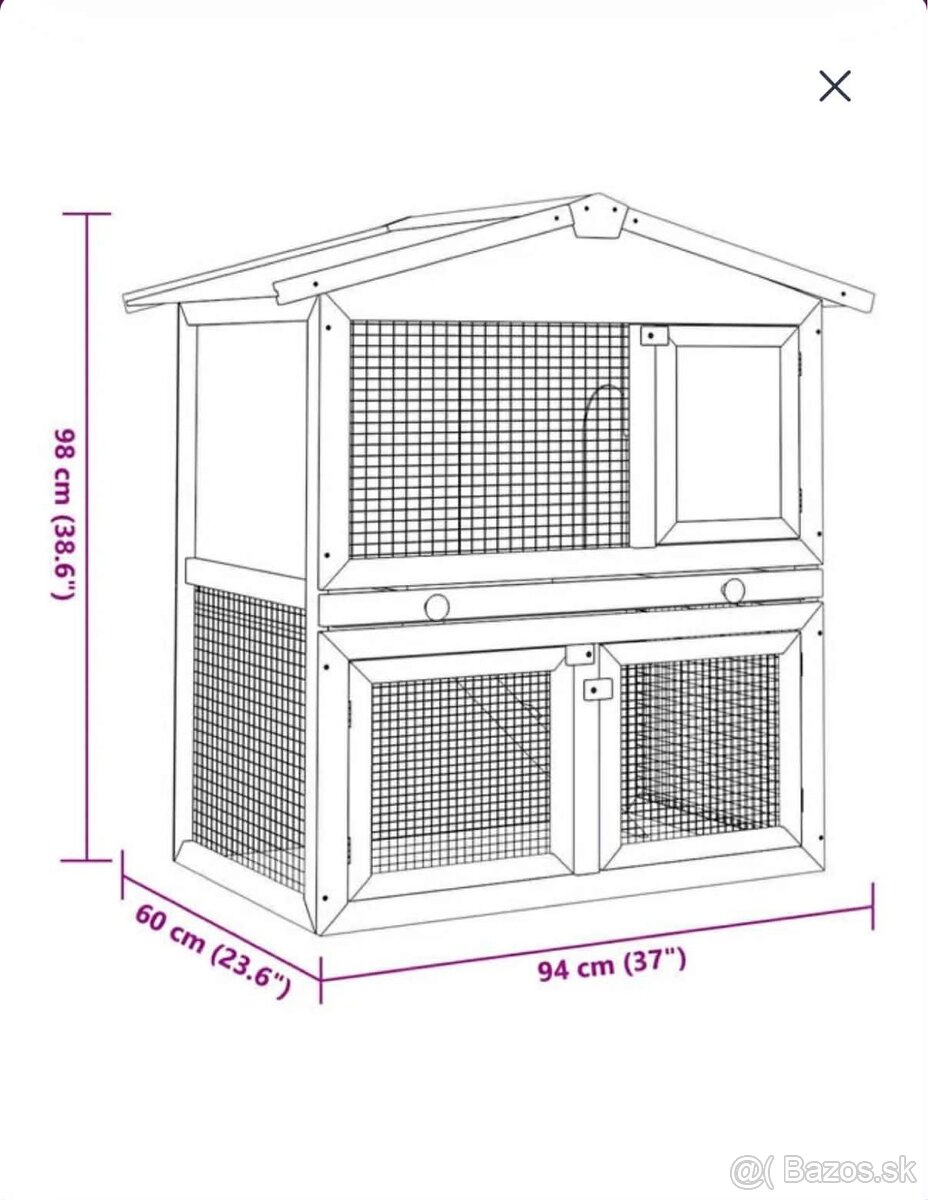 Klietka pre zajacov - 5