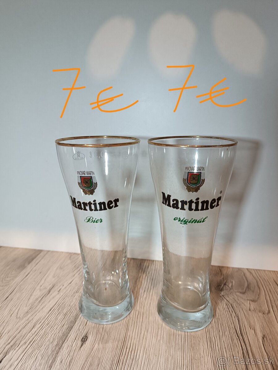 Slovenské pivové poháre 3 - 5