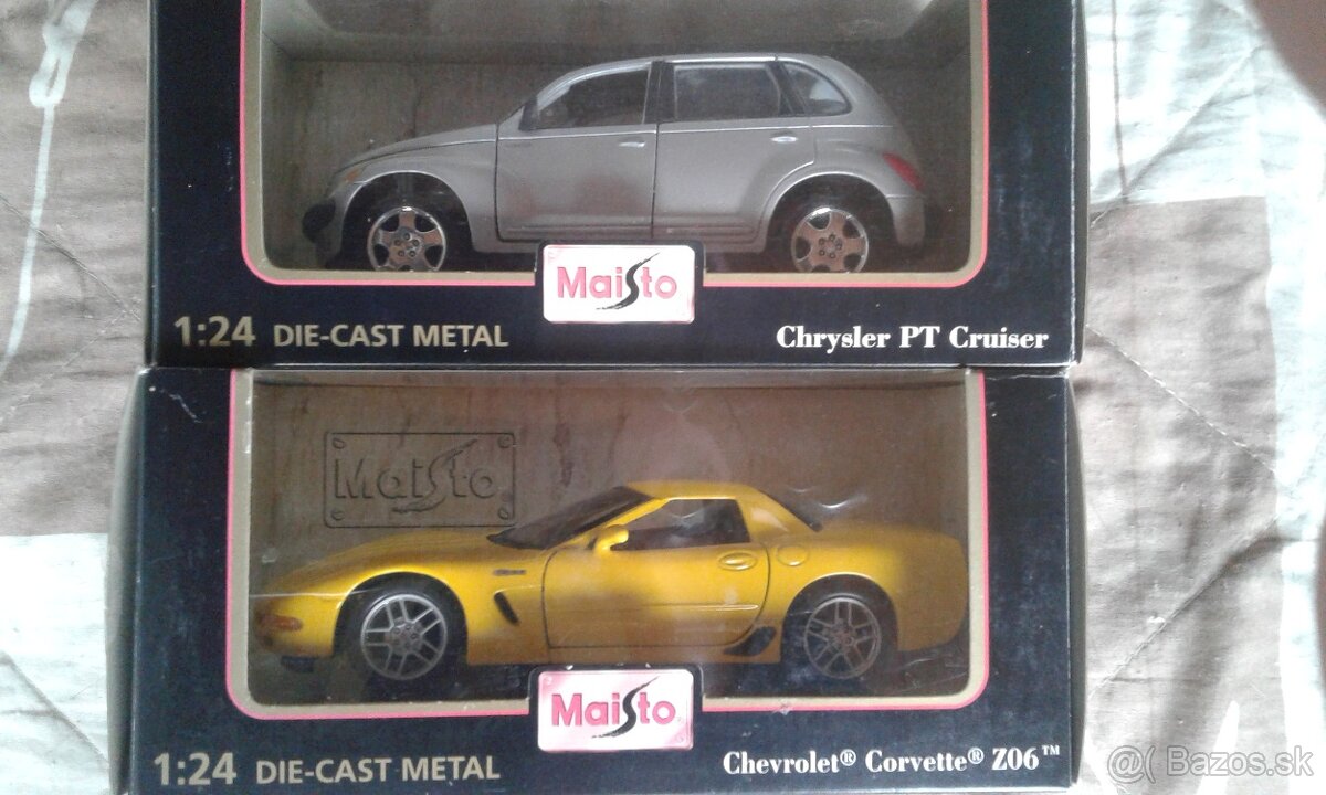 Modely áut v mierke 1/24 - 5