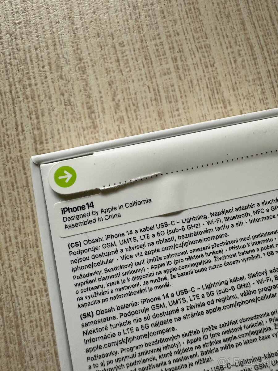 Predám iPhone 14 - 128 GB - farba Midnight - 5