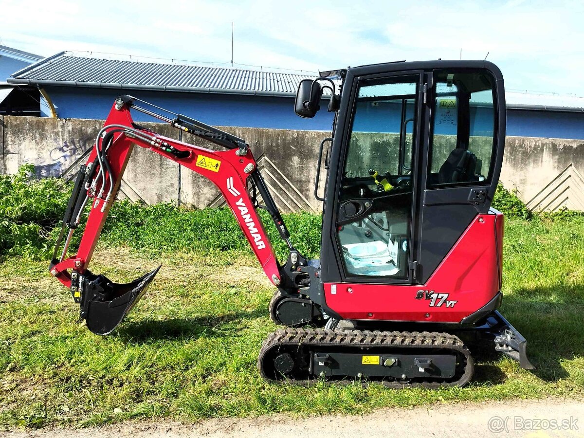 minibager Yanmar SV17VT pasove rypadlo (1.8 ton) RV2024 - 5