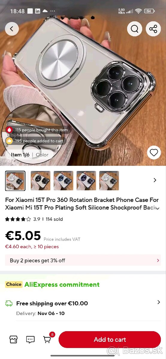 Predám púzdro na xiaomi 15t Pro - 5