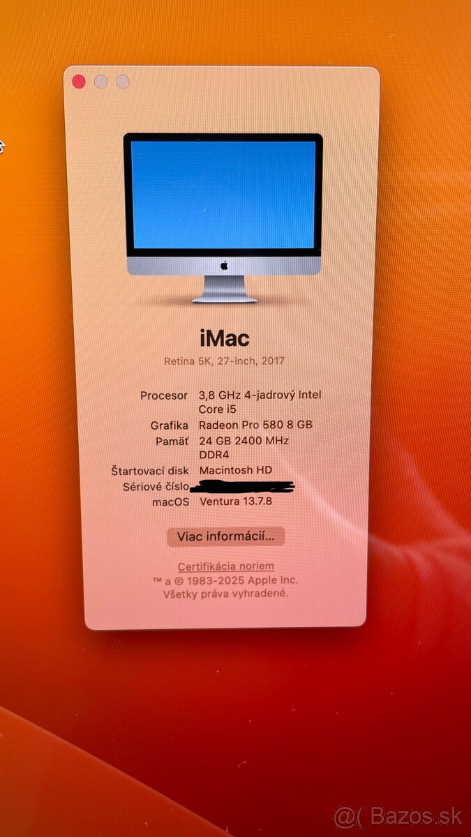 Apple iMac 27” Retina 5K 2017 - 5