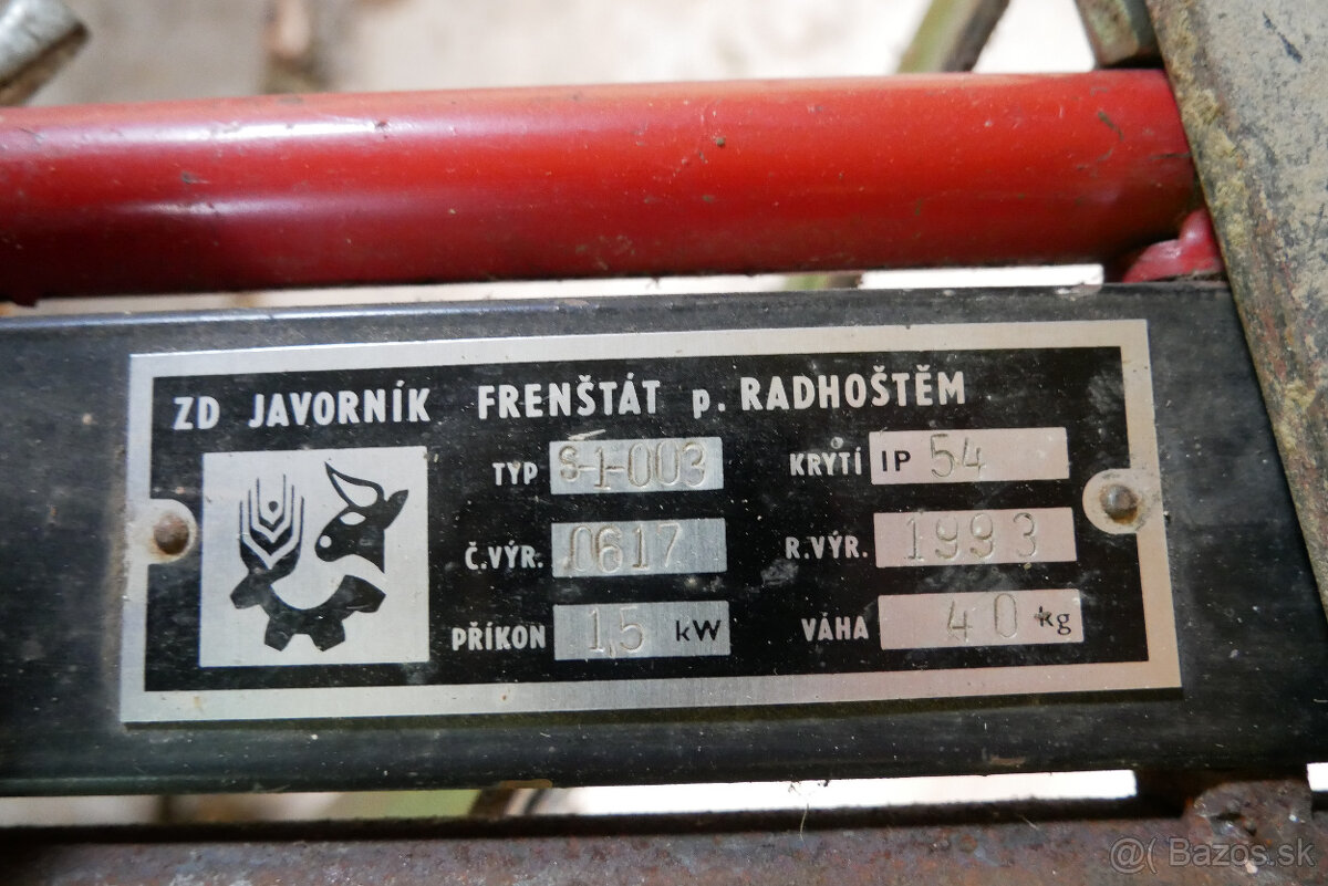 kultivátor,el.rotavátor.jako nový. - 5