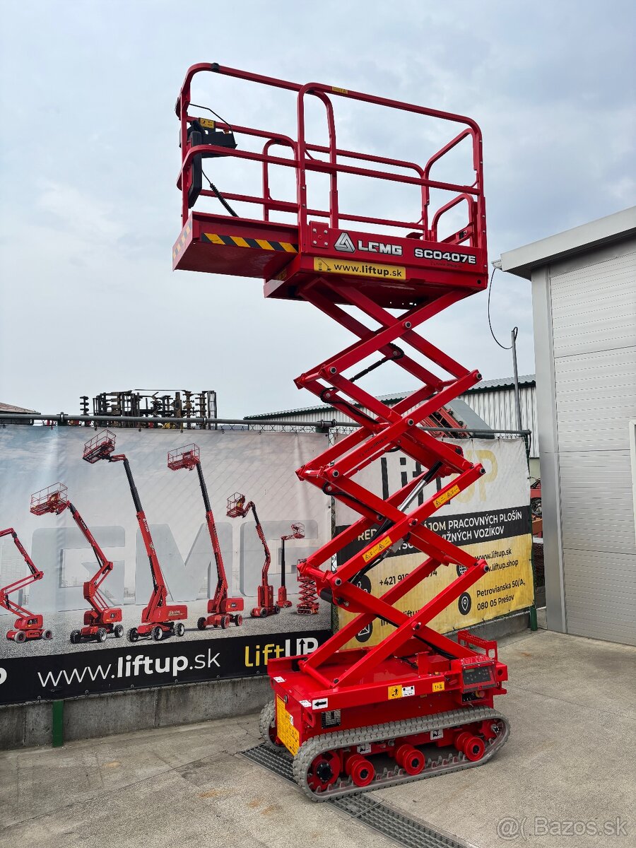 Pracovna plošina nová LGMG SC0407E 6,5m pásova - 5