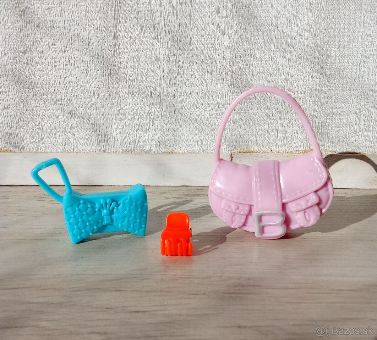 Bábika módna diva blondínka s copom a doplnkami - 5