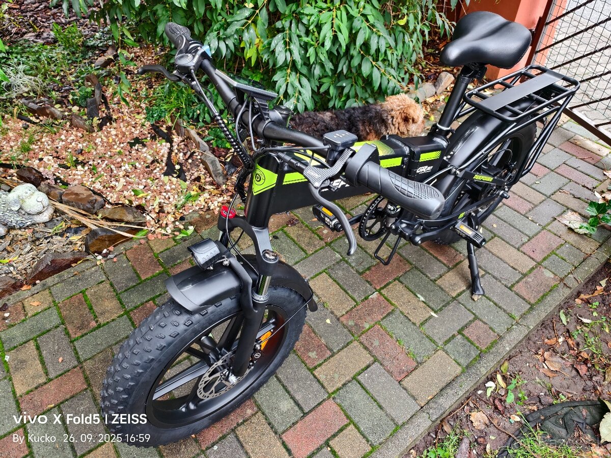 Skladací mestský ebike 20x4.0",2000W,25Ah,55km/h,80km - 5