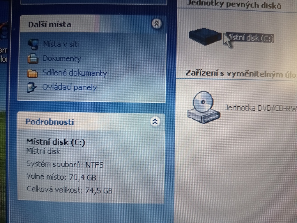 predám IBM LENOVO THINKPAD T61 , WINDOWS XP, bez baterky. - 5