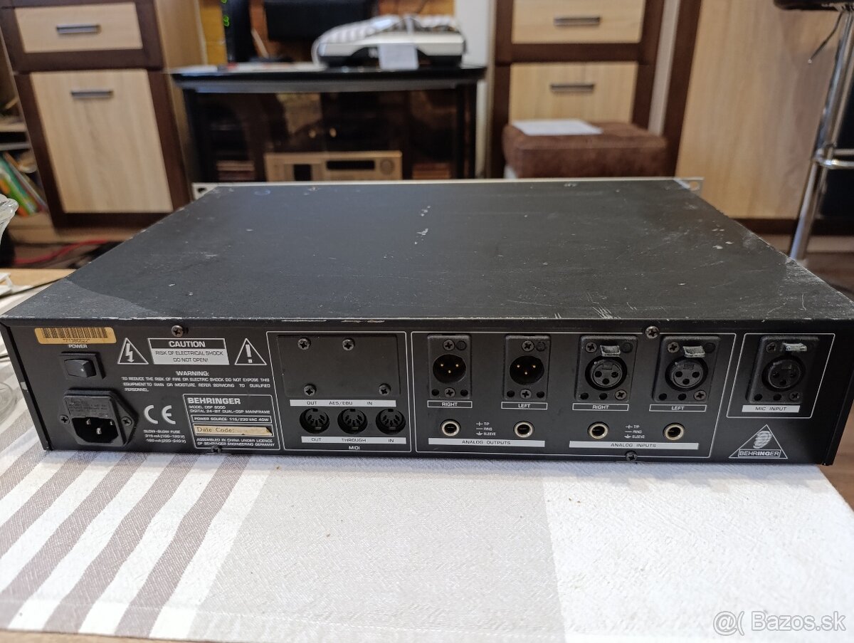 Čase + Behringer Ultra Curver DSP 8000 - 5