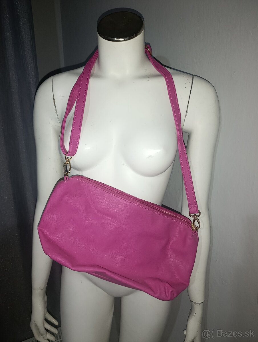 Kabelka 2 v 1 ružová - 5