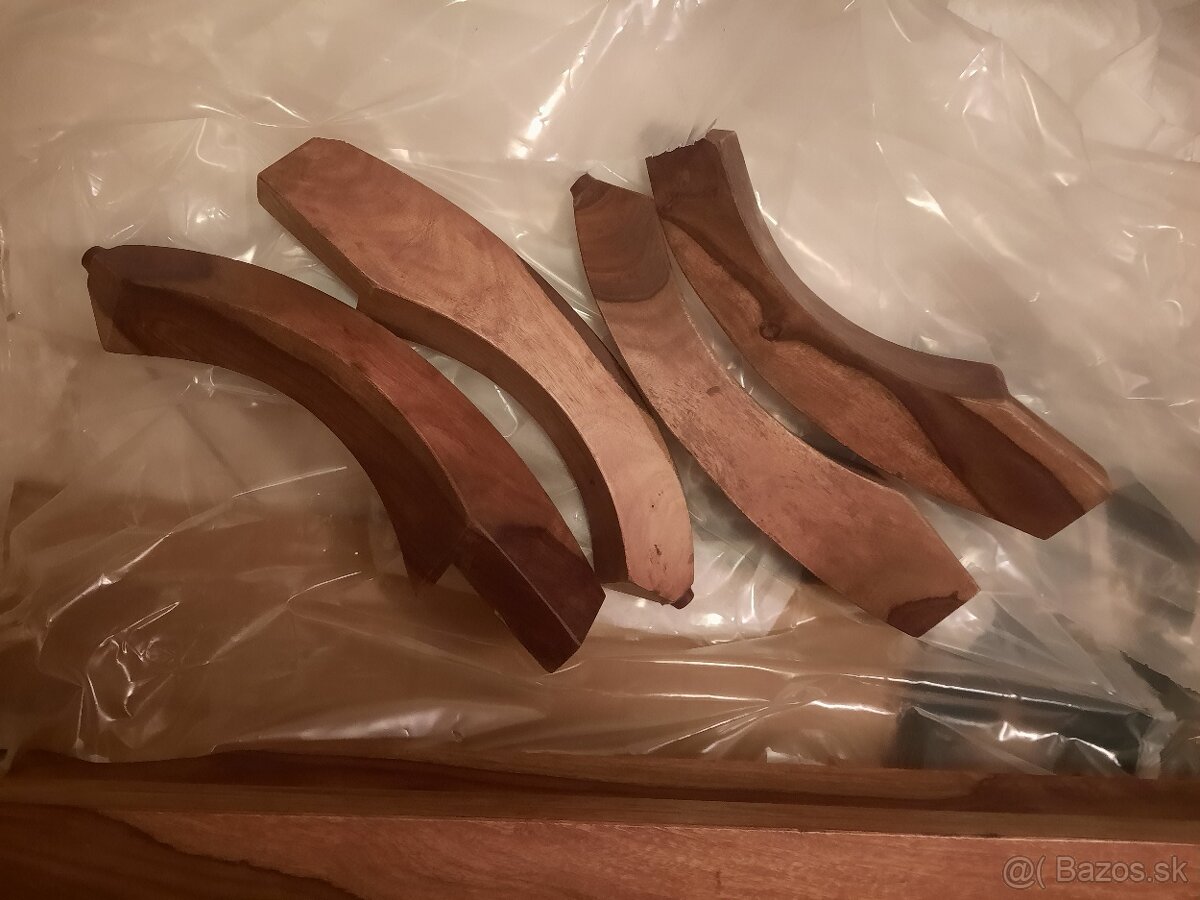 Konferenčný stolík palisander 110 cm - 5