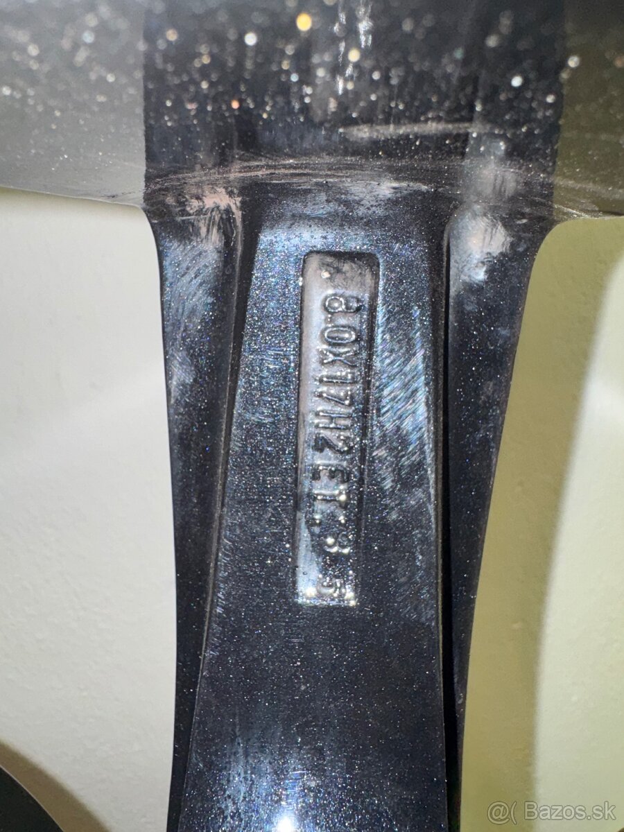 5x100 R17 Hliníkové disky TSW - 5