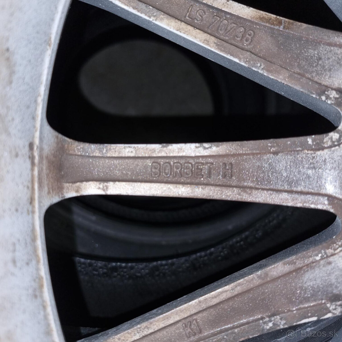 Hliníkové Borbet disky 5x110 R17 7J ET40 - 5