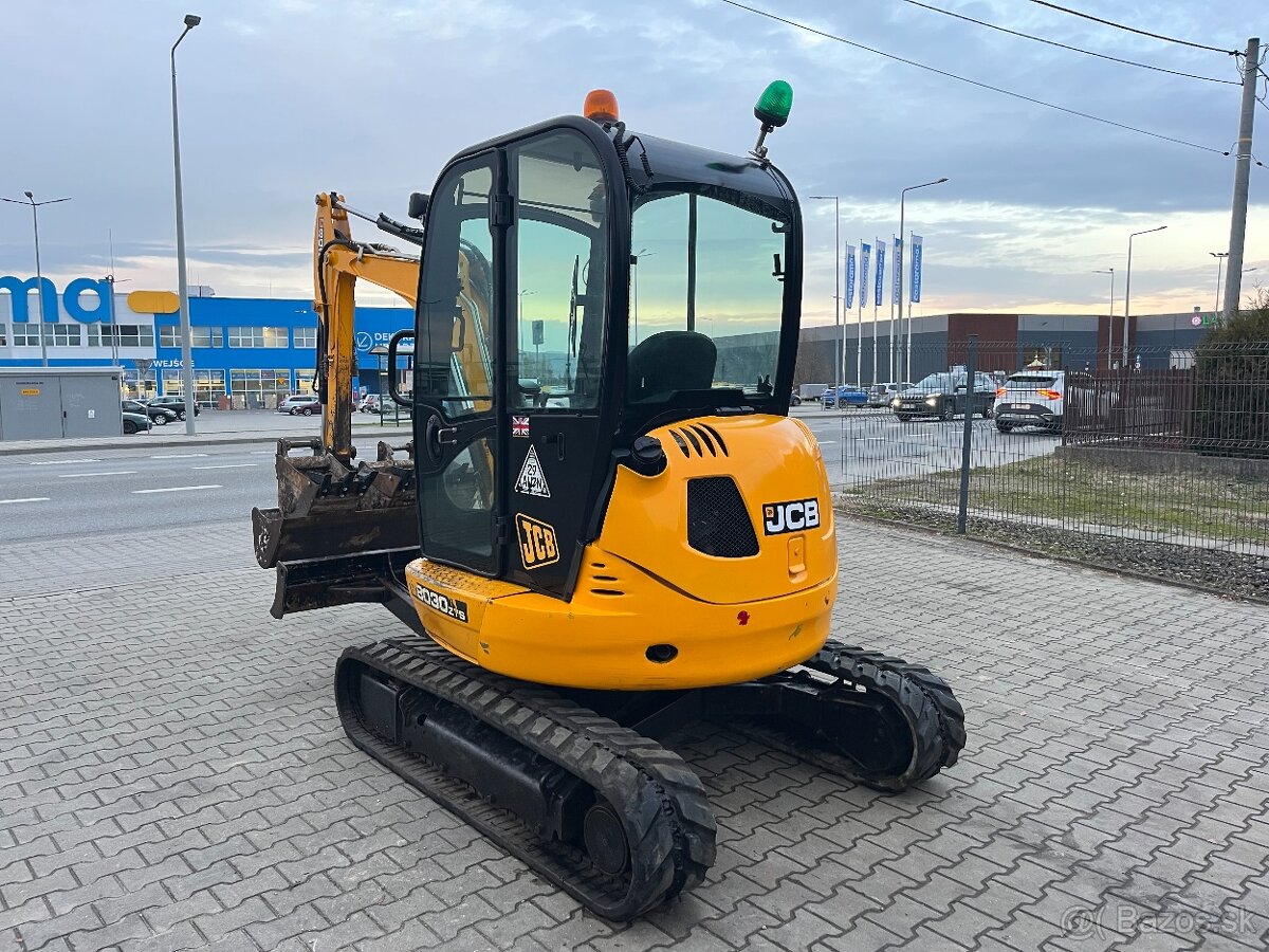 Minibager minirypadlo JCB 8030 ZTS, Kubota Yanmar, 2018 rv - 5