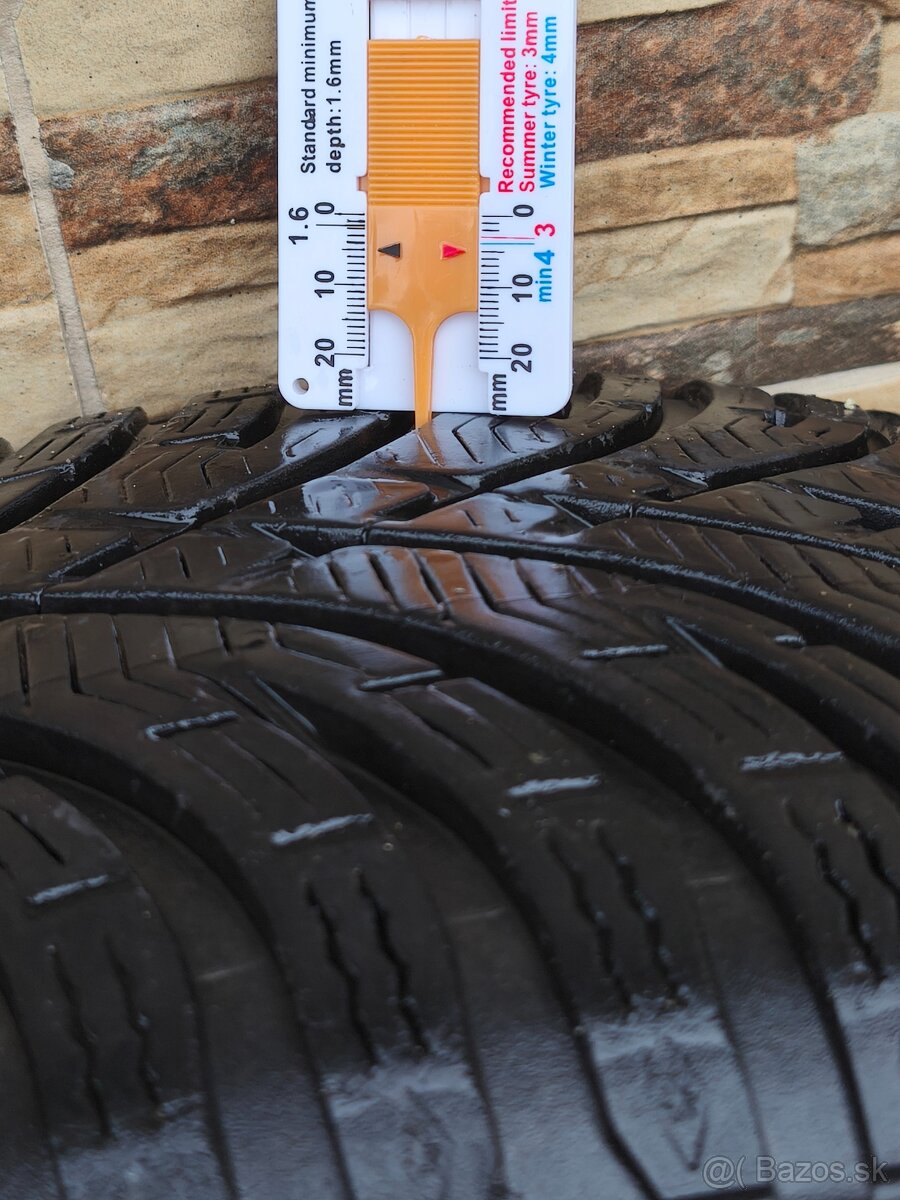 Zimné pneumatiky KLEBER+Oiginal disky VW 205/55/R16 - 5