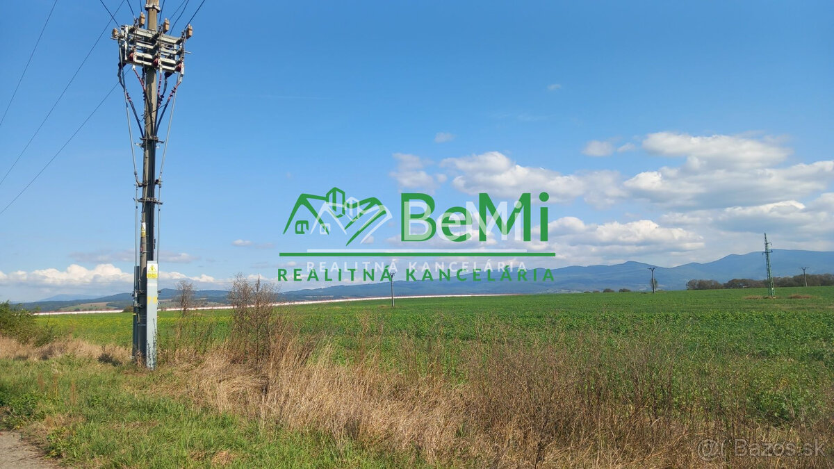 Invevstičný, rovinatý pozemok 5002 m2, Zvolenská Slatina 3D - 5