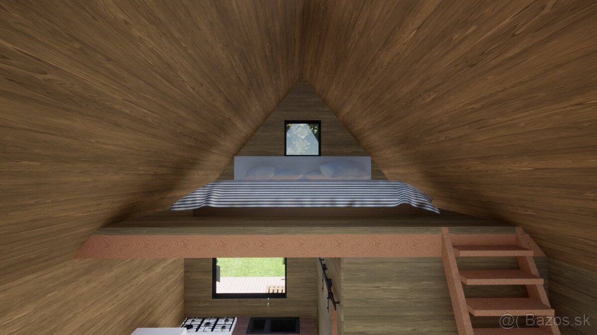 Moderná chata v škandinávskom štýle - 5