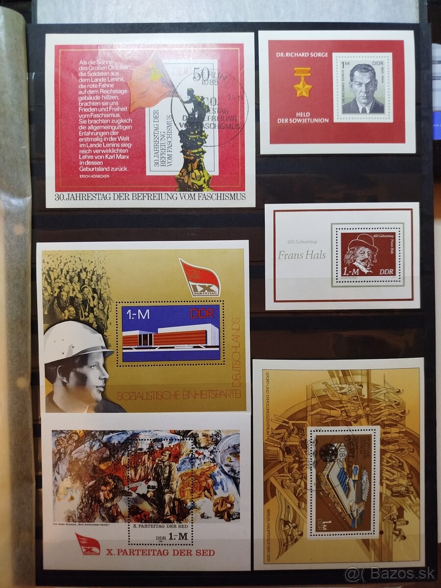 DDR - hárčeky, priehradkové listy - 5