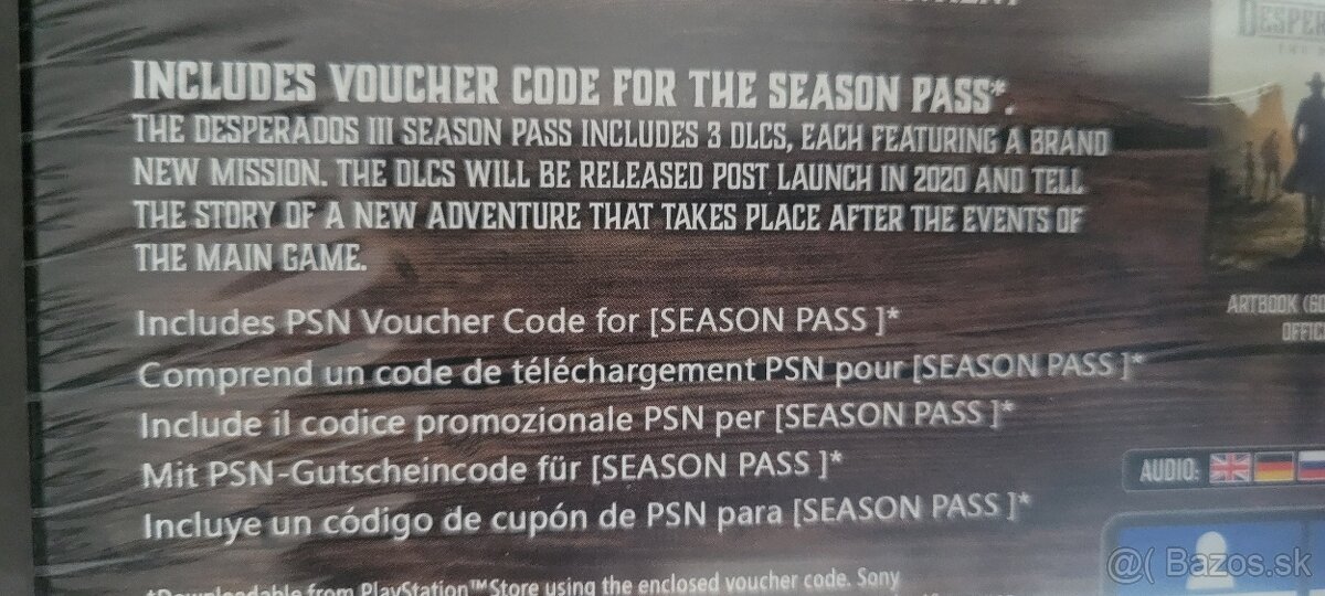 Predam hru Desperados 3 Collectors Edition na PS4 - 5