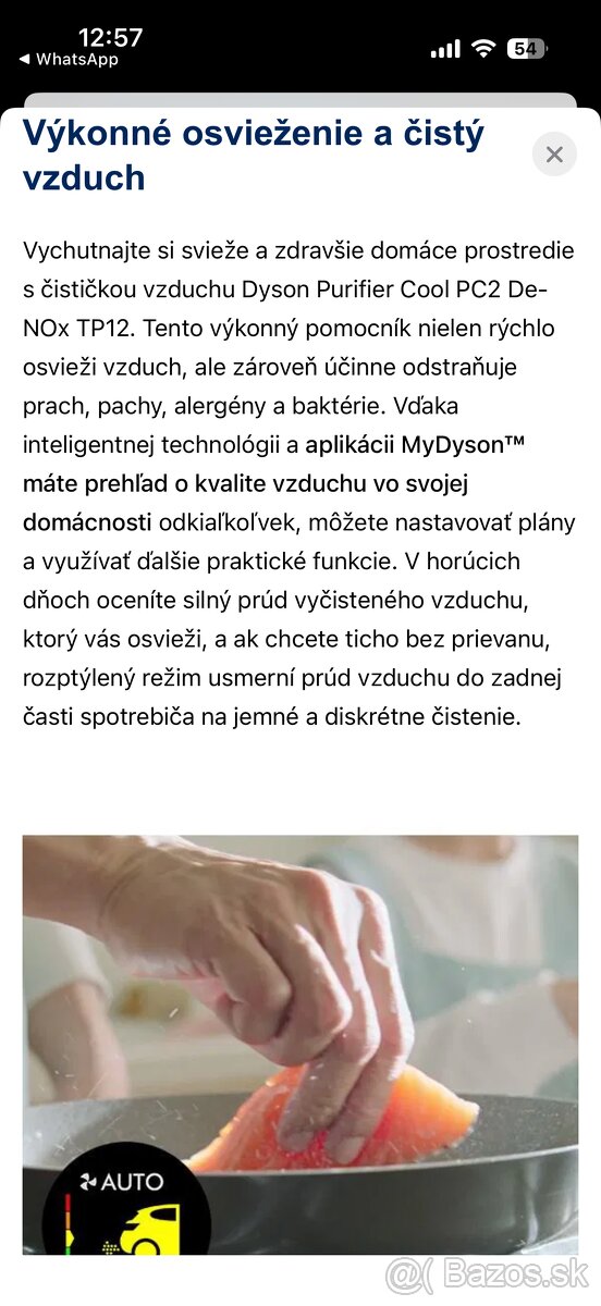 Dyson Purifier Cool PC2 De-NOx TP12 čistička vzduchu - 5