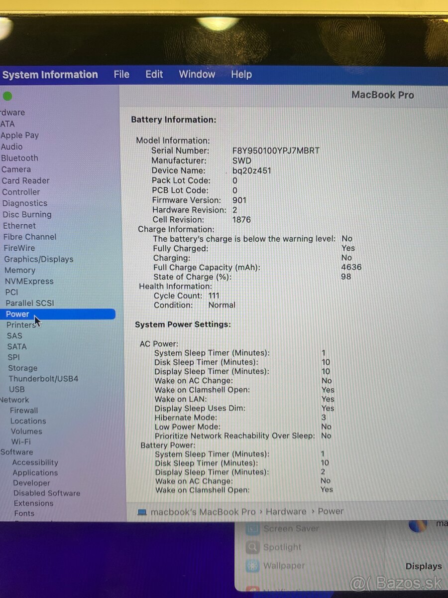 ZÁRUKA | Macbook Pro 2019 - 5