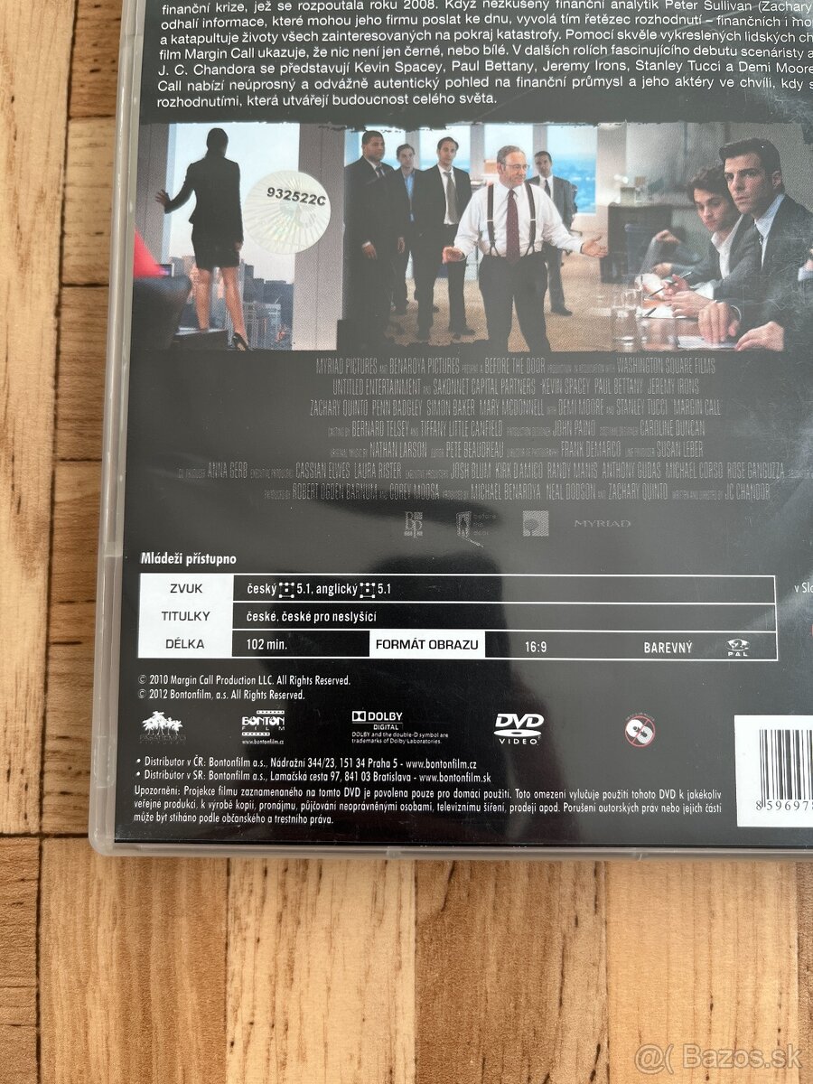 • Na predaj DVD film Margin call • - 5