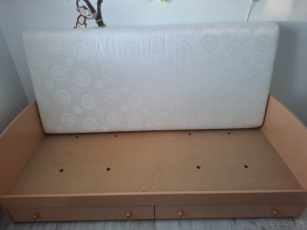 Detska postielka kombi 5v1 - 5
