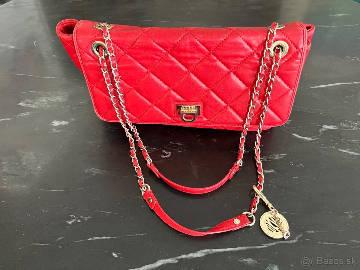 Kožená kabelka DKNY originál,15€ - 5