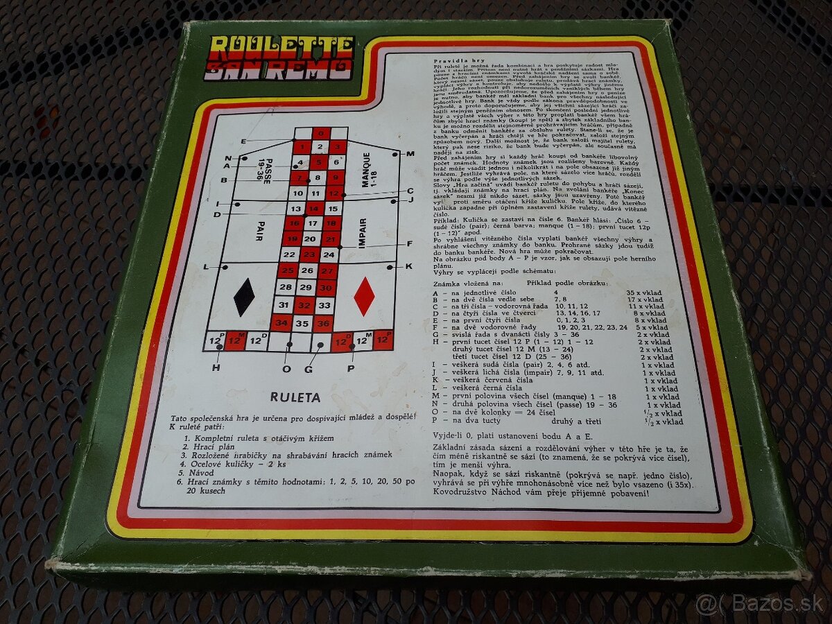Stara hracka : Ruleta od KDN / KADEN - 5