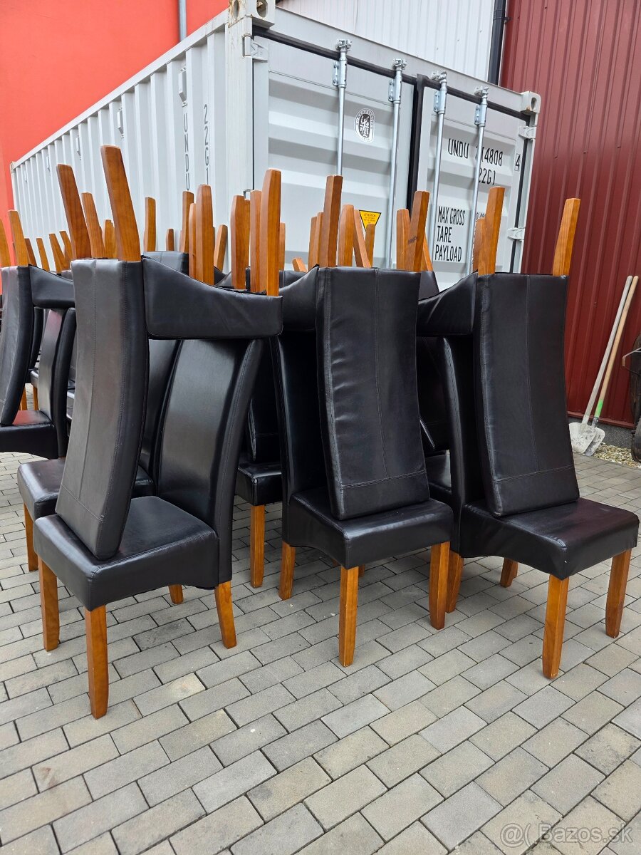 Prodám koženkové stoličky JYSK - 5