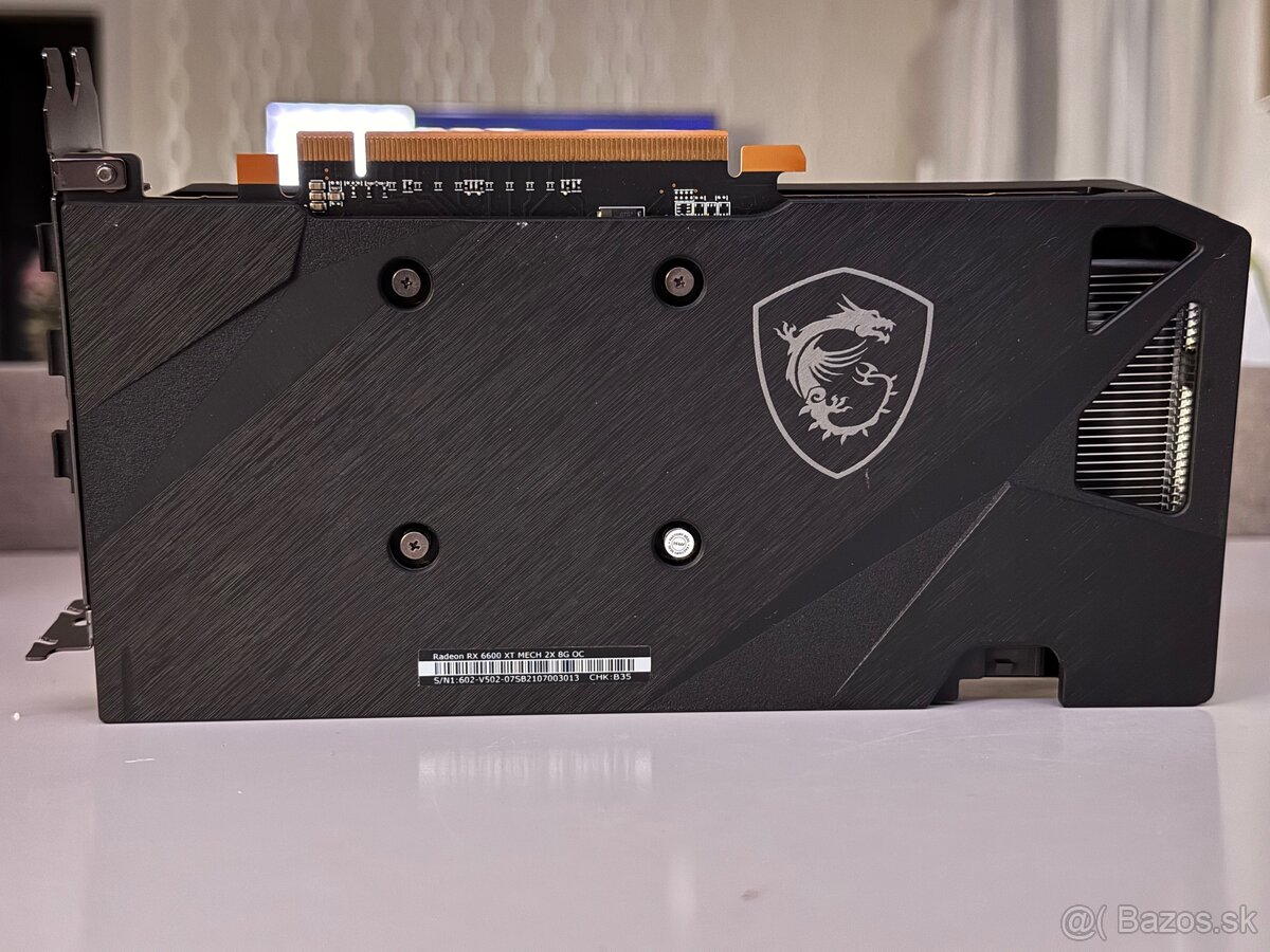 MSI Radeon RX 6600XT Mech - 8GB - 5