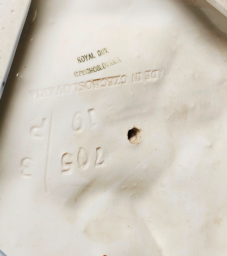 Art Deco ženský akt Royal Dux - 5