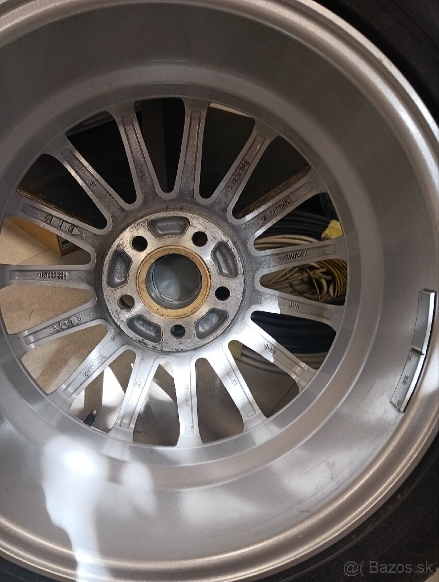 Predám al. disky značky BORBET - 5