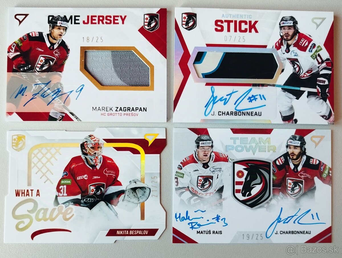 Hokejové kartičky SLOVENSKÁ HOKEJOVÁ LIGA 24/25 - HC PREŠOV - 5