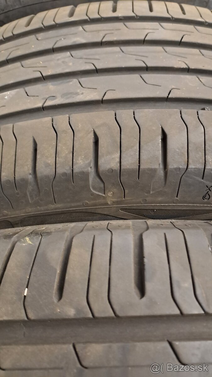 Predám 4ks jazdené letné 205/55r17-91V Continental - 5