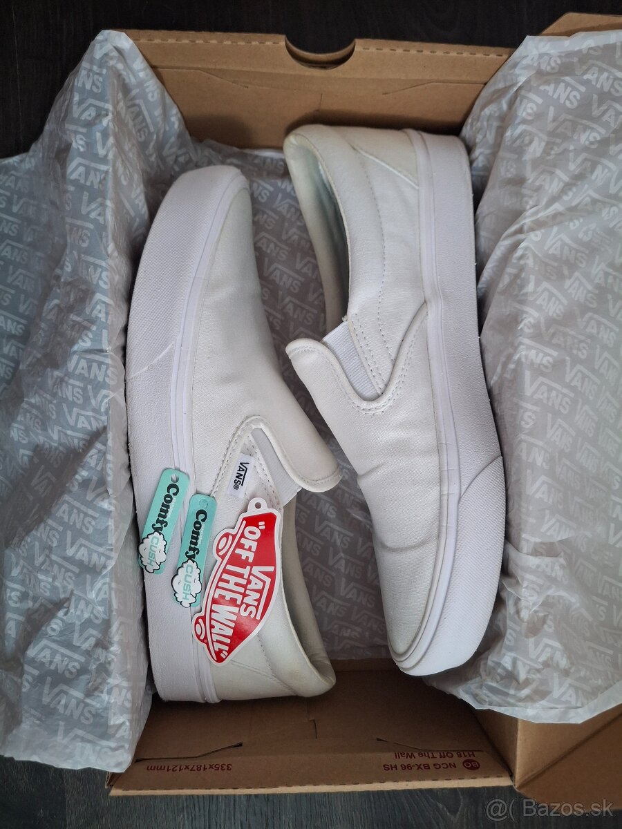 Vans slip on biele ORIGINAL - 5