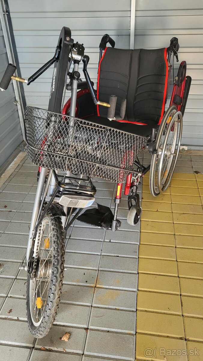 Ručný bicykel Speedy - Bike + Sopur pre vozičkarov - 5