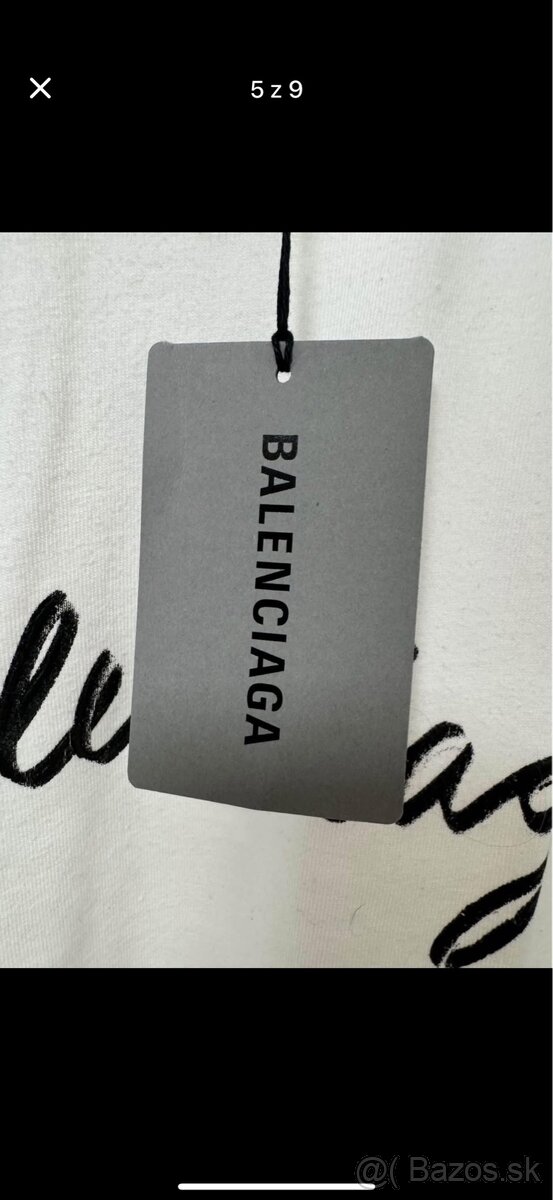 Balenciaga tričko - 5