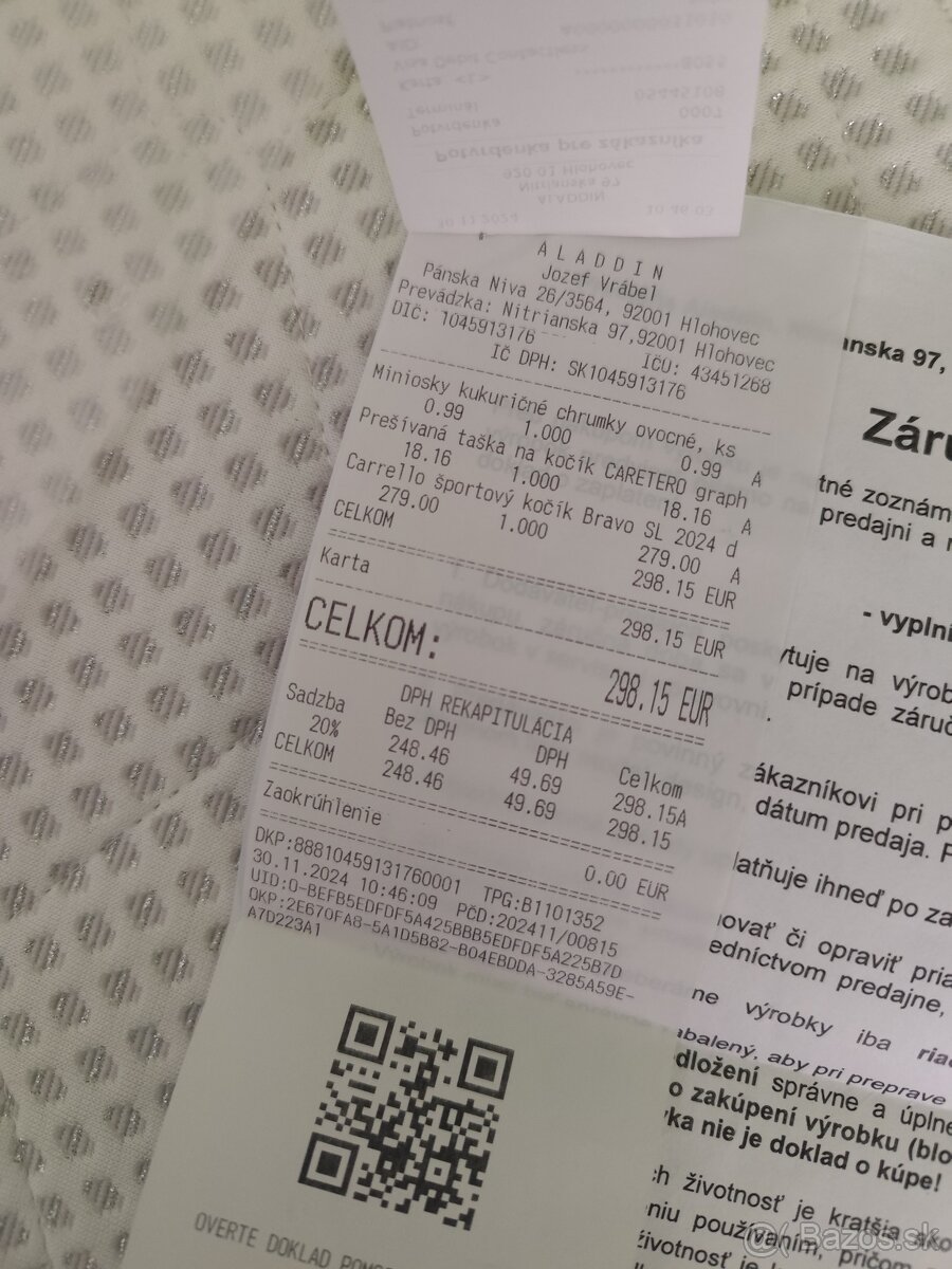 Kočík Carello Bravo SL - 5